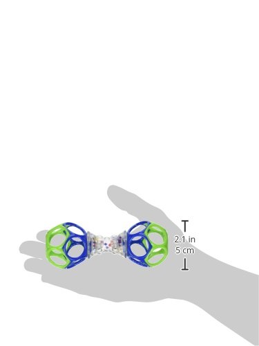 Bright Starts Rattle and Shake Barbell Toy - Pretty in Pink, Ages 3 Months + - Image 6